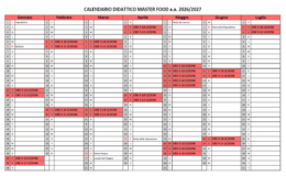 Pubblicato il calendario didattico delle lezioni per l’a.a. 2026/2027